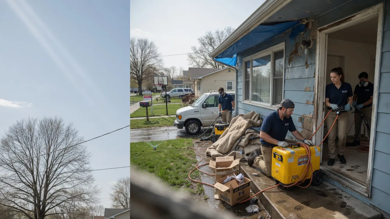 Basement Flood Cleanup in Harrisburg, OR near me
